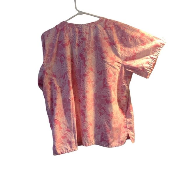 Pre Owned Women’s Tafford Scrub Scrubs Top Sz Med Stylish and Comfortable - Picture 9 of 11